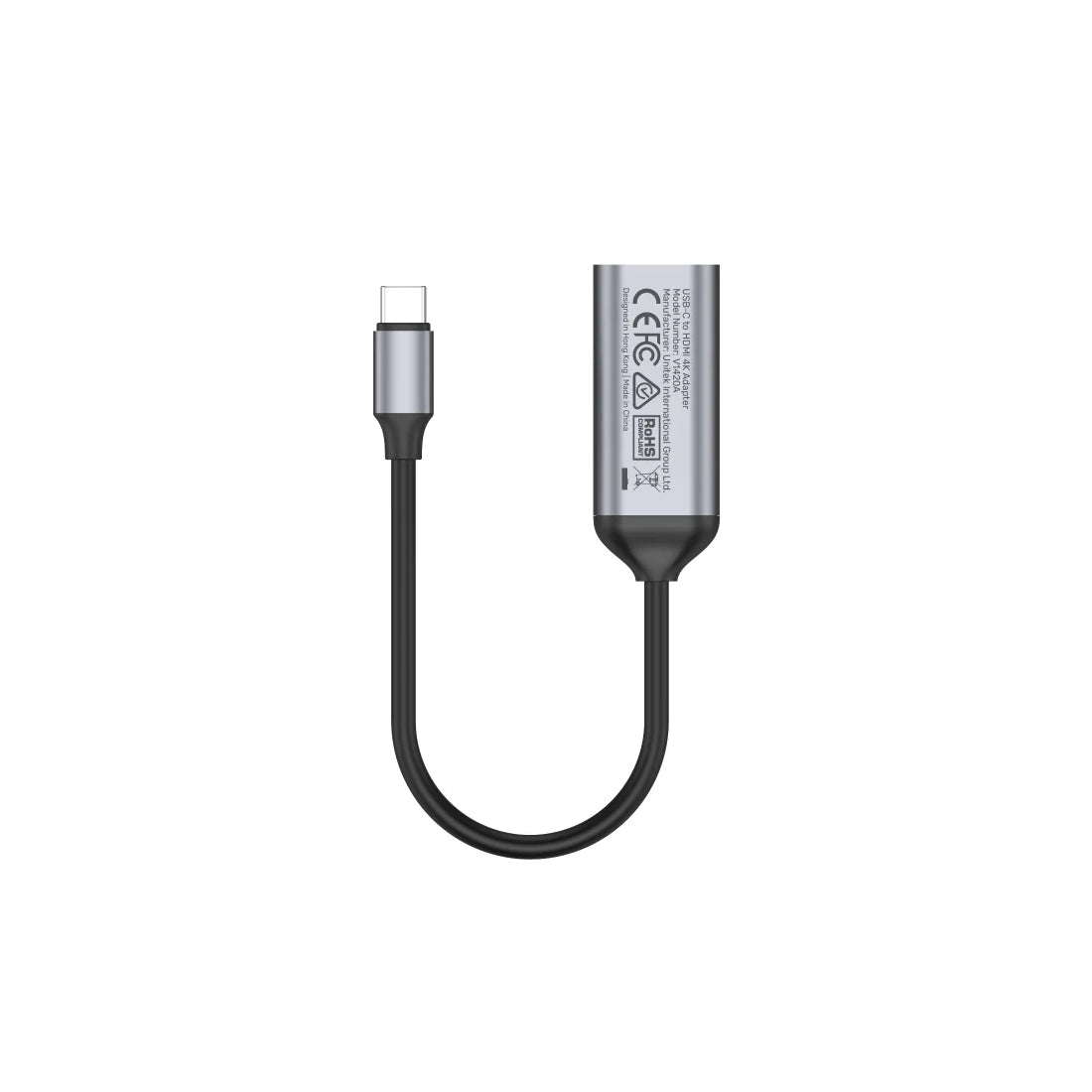 Unitek USB-C To HDMI 4K Adapter - محول Unitek USB-C To HDMI 4K Adapter - محول