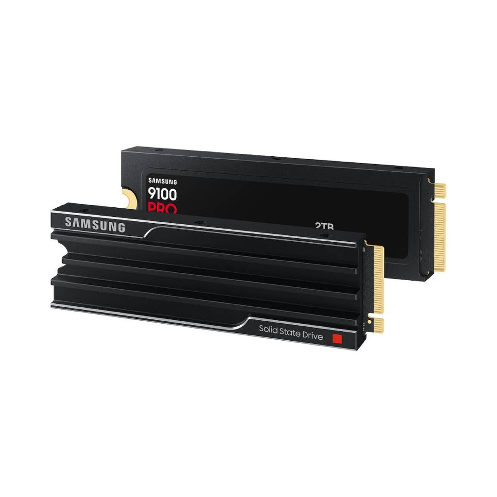 Samsung 9100 PRO 2TB PCIe 5.0 NVMe M.2 SSD w/ Heatsink - مساحة