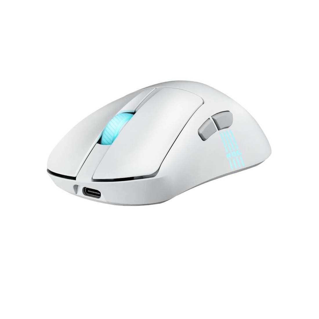 Asus ROG Keris II Origin Gaming Mouse - White - فأرة Asus ROG Keris II Origin Gaming Mouse - White - فأرة