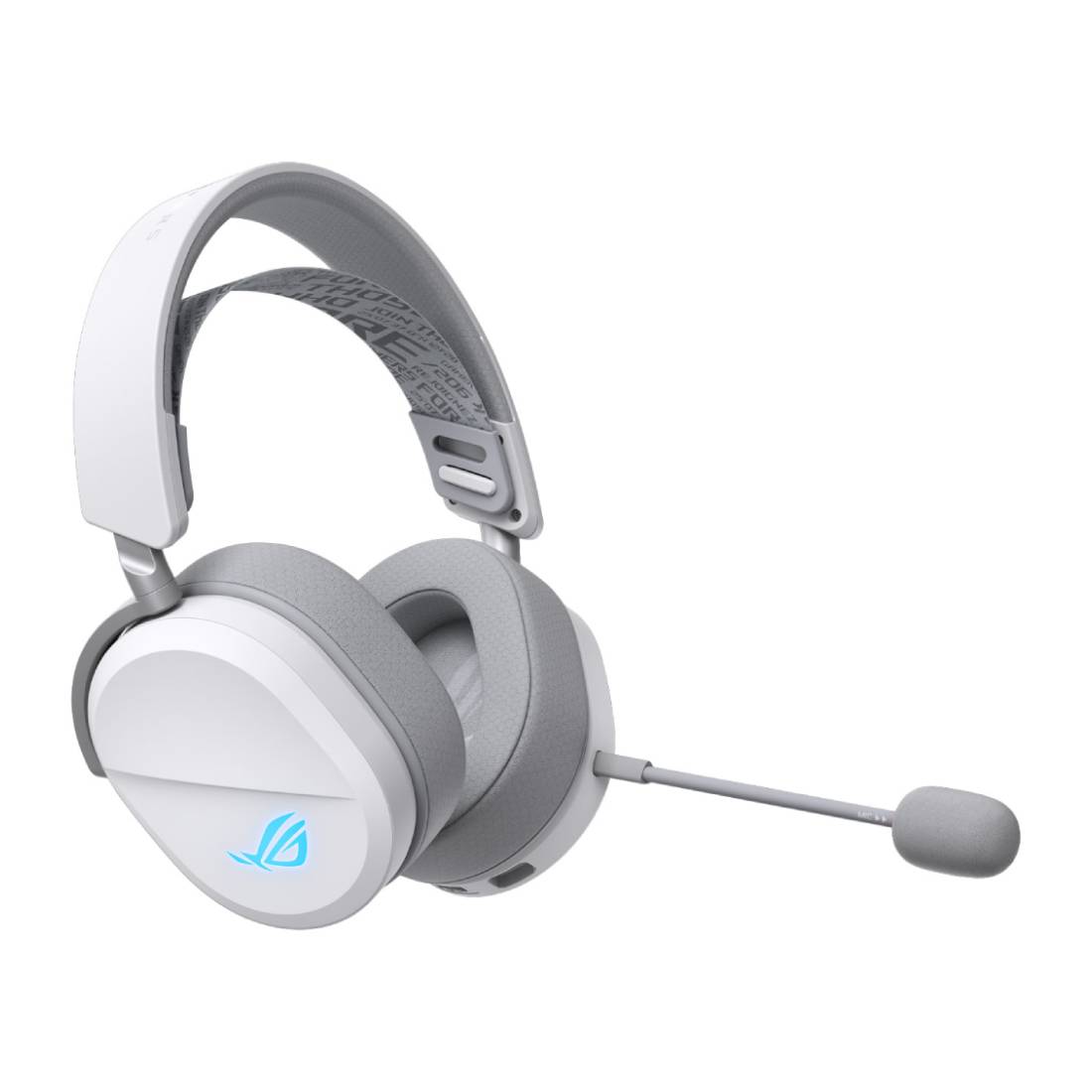 Asus A501 ROG Pelta Wireless Gaming Headset -White- سماعة Asus A501 ROG Pelta Wireless Gaming Headset -White- سماعة
