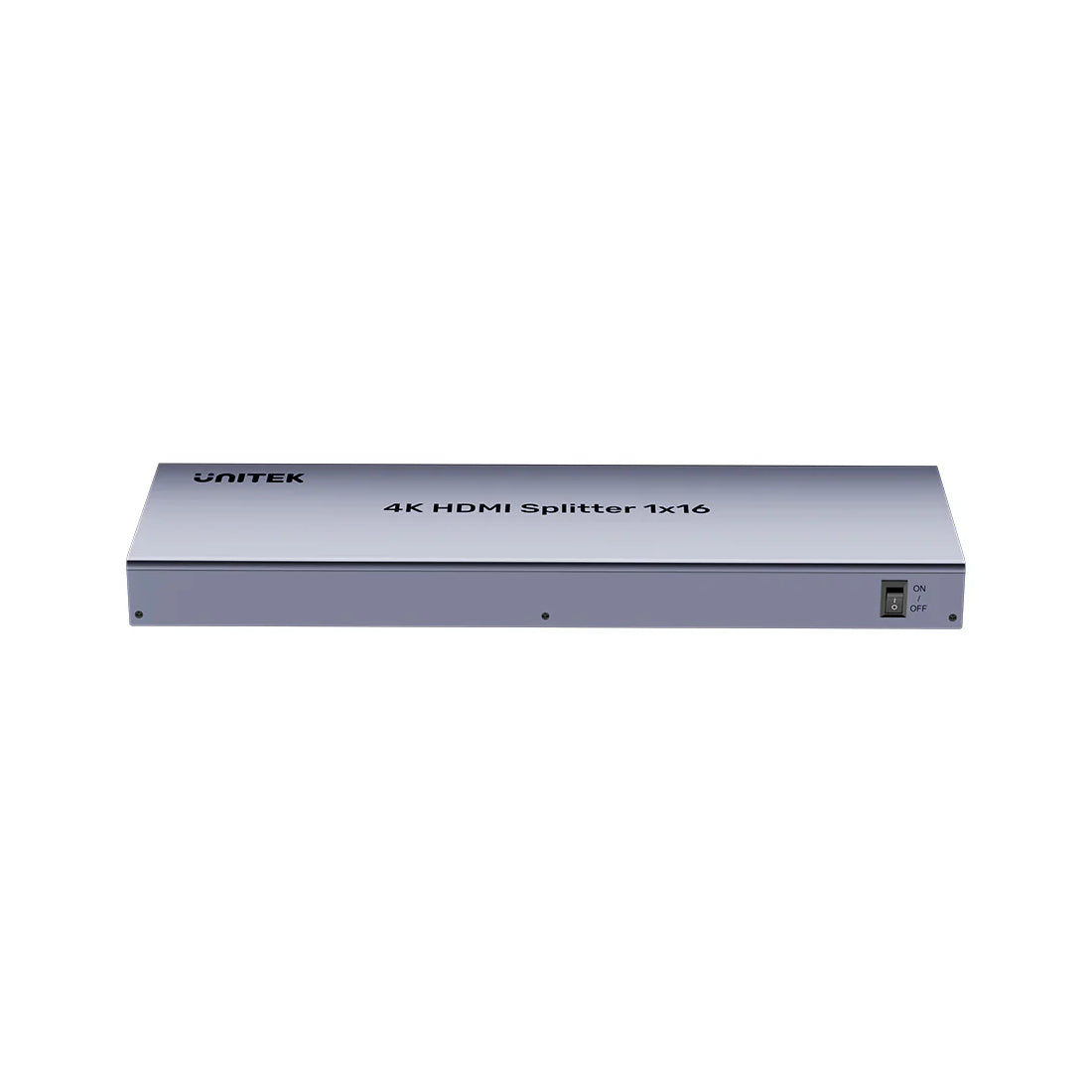Unitek 4K HDMI Splitter 1 In 16 Out, Space Grey, 5V1A Power Adapter - مُقسم Unitek 4K HDMI Splitter 1 In 16 Out, Space Grey, 5V1A Power Adapter - مُقسم