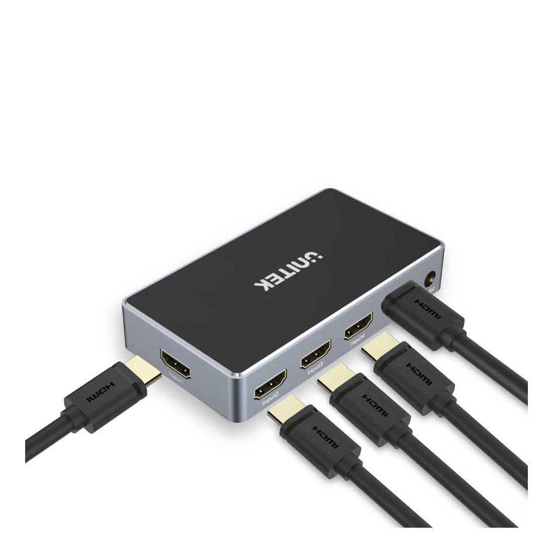 Unitek 4K HDMI 1.4 Switch 5 In 1 Out - محول Unitek 4K HDMI 1.4 Switch 5 In 1 Out - محول