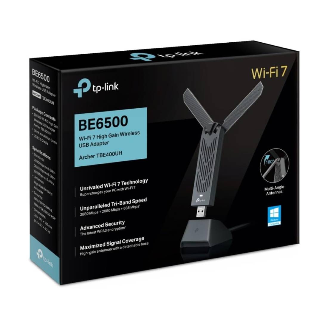 TP-Link Archer TBE400UH BE6500 Wi-Fi - راوتر TP-Link Archer TBE400UH BE6500 Wi-Fi - راوتر