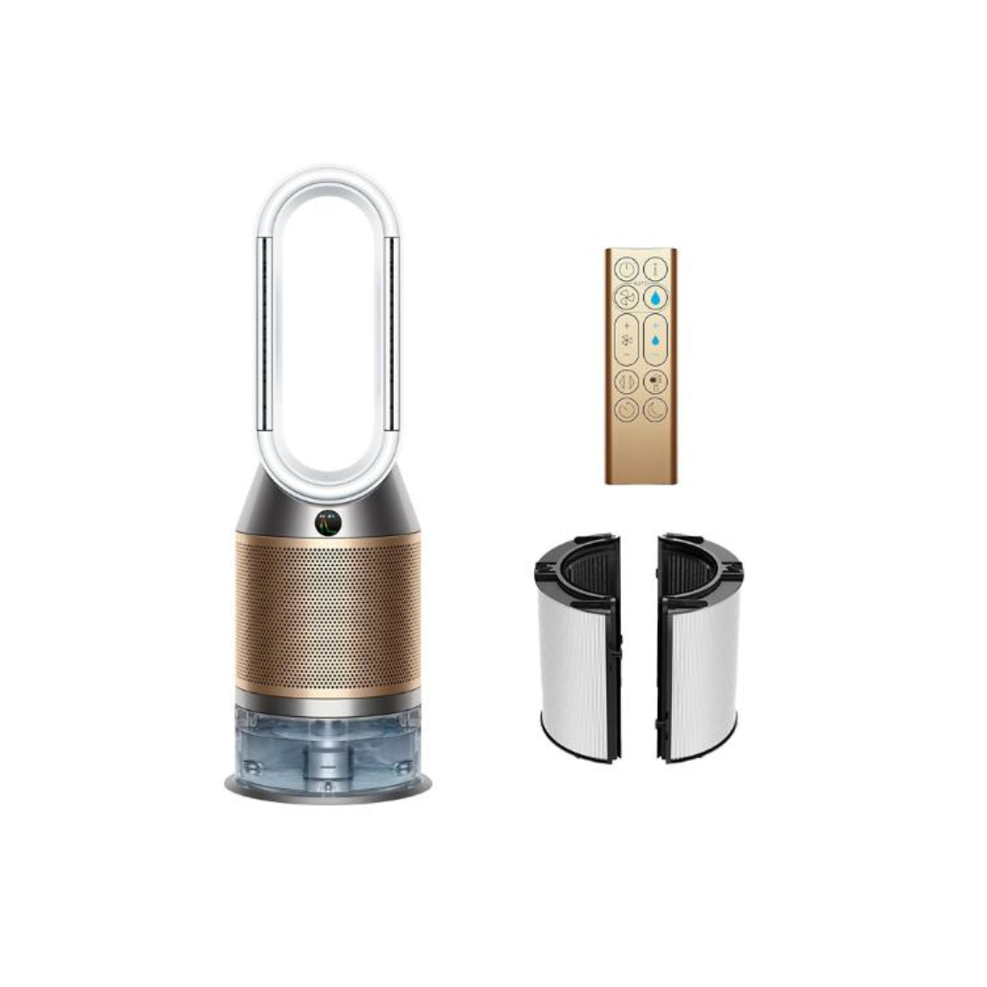 Dyson PH05 Humidify+Cool PH2 De-Nox Air Purifier White & Gold - منقّي الهواء Dyson PH05 Humidify+Cool PH2 De-Nox Air Purifier White & Gold - منقّي الهواء