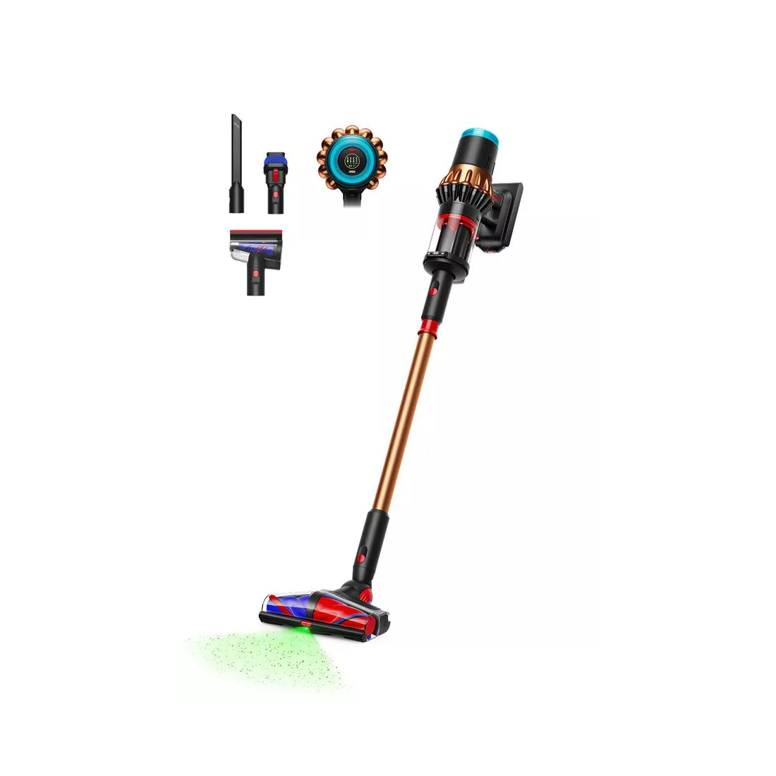Dyson V16 Piston Animal (SV53) Copper & Black - مكنسة