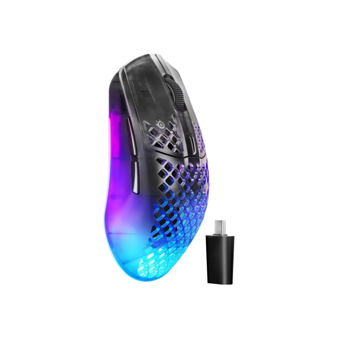 SteelSeries Aerox 3 WL Gen 2 Shadow Gaming Mouse - فأرة SteelSeries Aerox 3 WL Gen 2 Shadow Gaming Mouse - فأرة