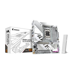 Gigabyte B850M AORUS Elite WIFI6E m-ATX Motherboard - Ice - لوحة الأم
