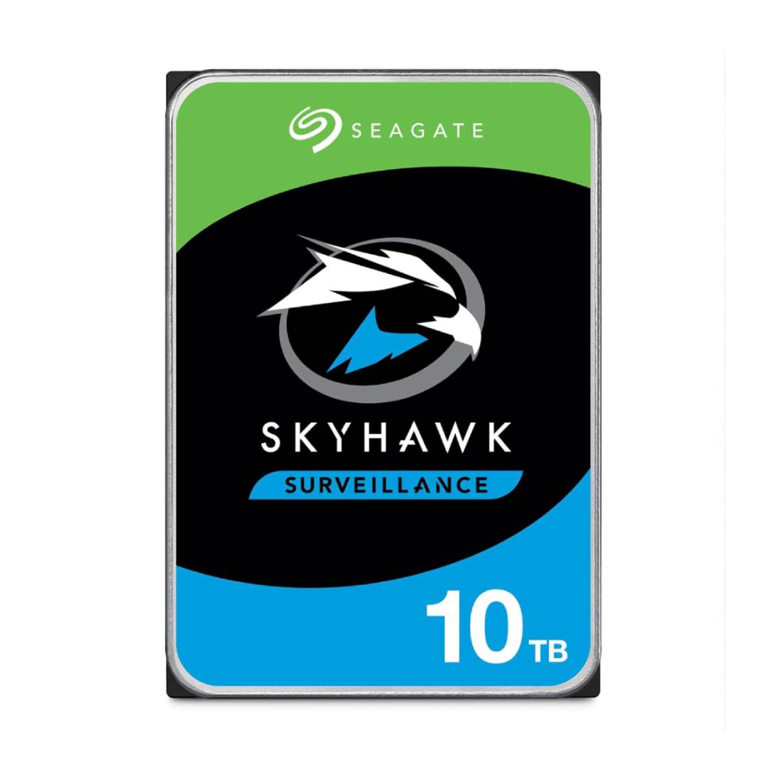 Seagate Skyhawk AI 10TB Video NAS 3.5 Inch Internal SATA HDD - مساحة تخزين