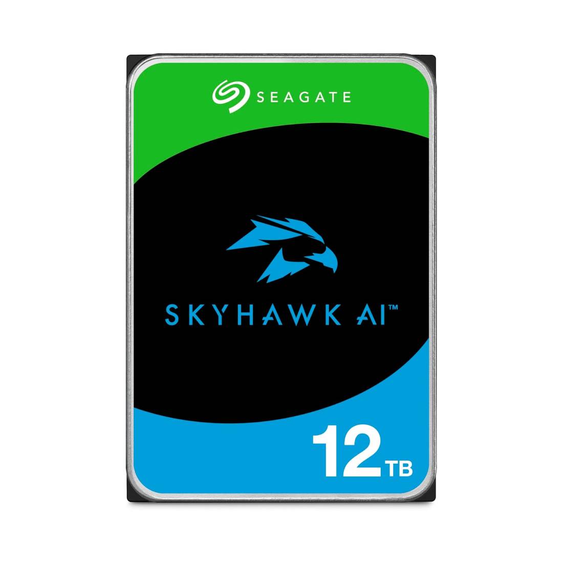 Seagate Skyhawk AI 12TB Video NAS 3.5 Inch Internal SATA HDD - مساحة تخزين