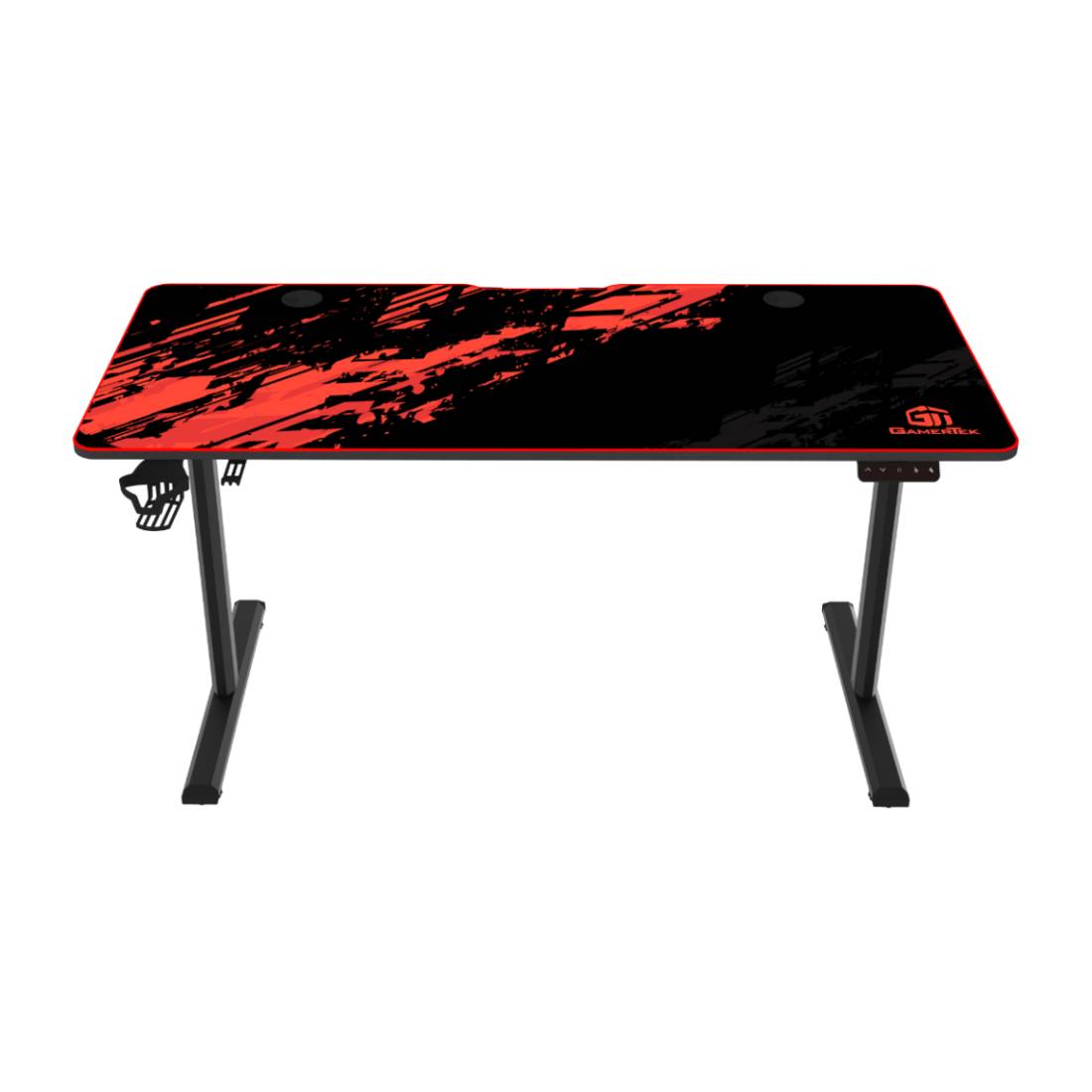 GamerTek GT-Elevate X Gaming Desk - Red & Black - طاولة ألعاب