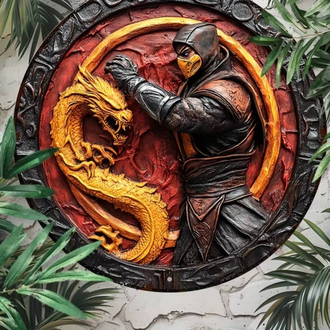 Mortal Kombat Warrior Sign - ملصق Mortal Kombat Warrior Sign - ملصق