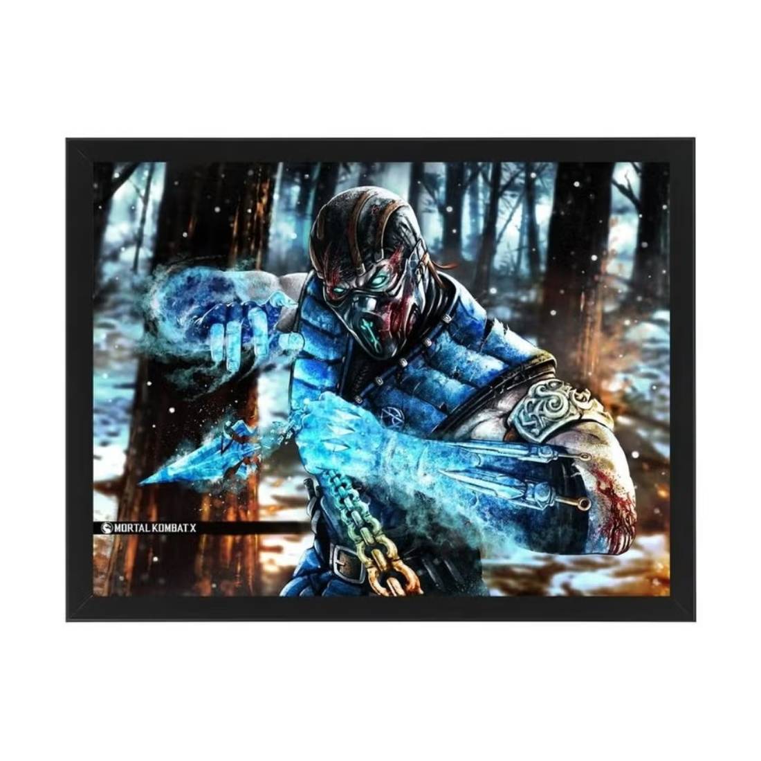 Mortal Kombat Poster Frame 21x30 cm - ملصق