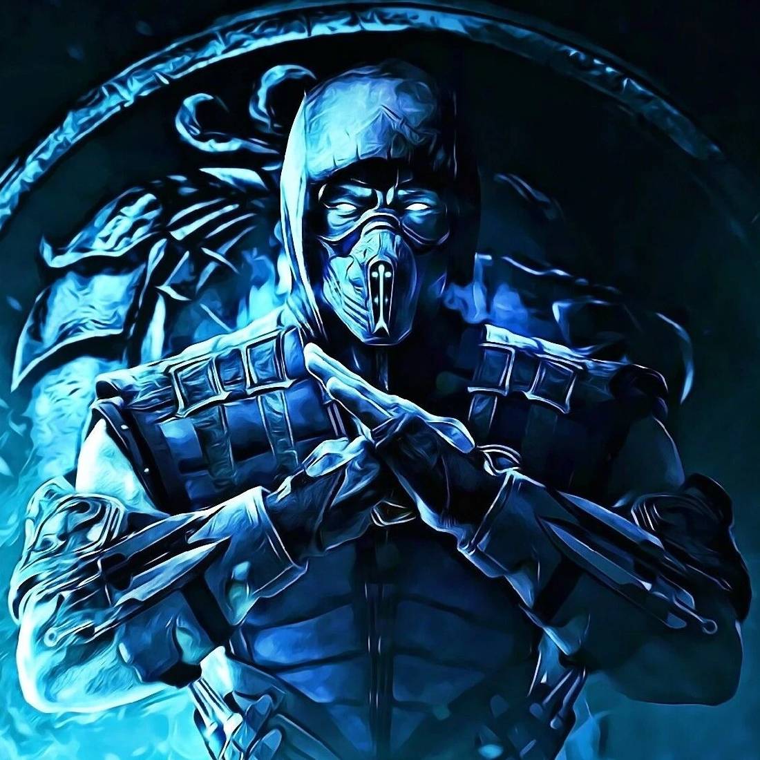 Mortal Kombat Poster Frame 30x40 cm - ملصق Mortal Kombat Poster Frame 30x40 cm - ملصق