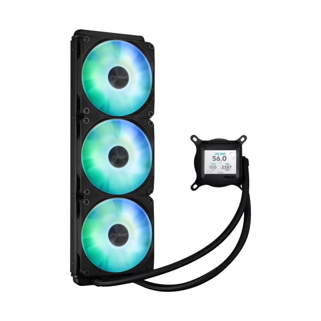 Asus Prime LC 360 ARGB LCD Liquid Cooler - مبرد Asus Prime LC 360 ARGB LCD Liquid Cooler - مبرد