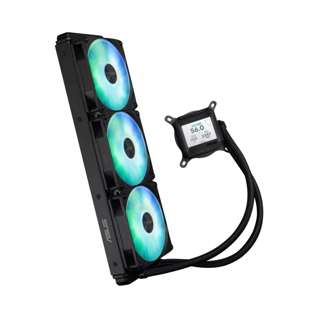 Asus Prime LC 360 ARGB LCD Liquid Cooler - مبرد Asus Prime LC 360 ARGB LCD Liquid Cooler - مبرد