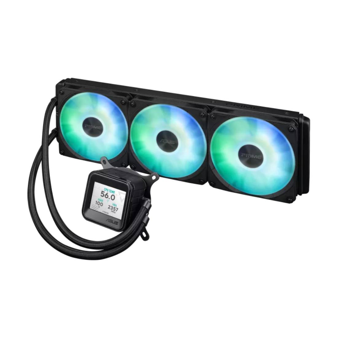 Asus Prime LC 360 ARGB LCD Liquid Cooler - مبرد Asus Prime LC 360 ARGB LCD Liquid Cooler - مبرد