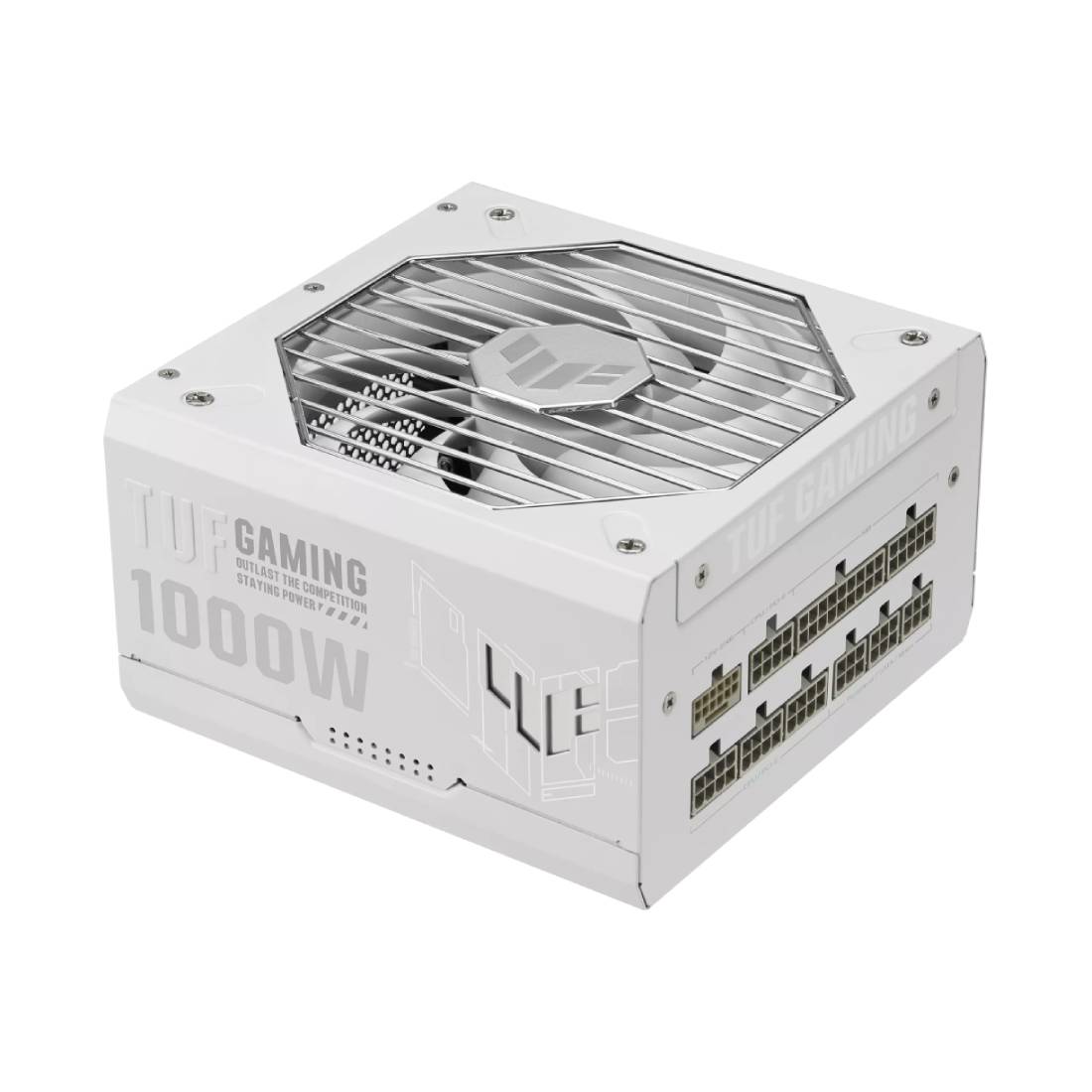 Asus TUF Gaming 1000W Gold Power Supply - White - مزود الطاقة