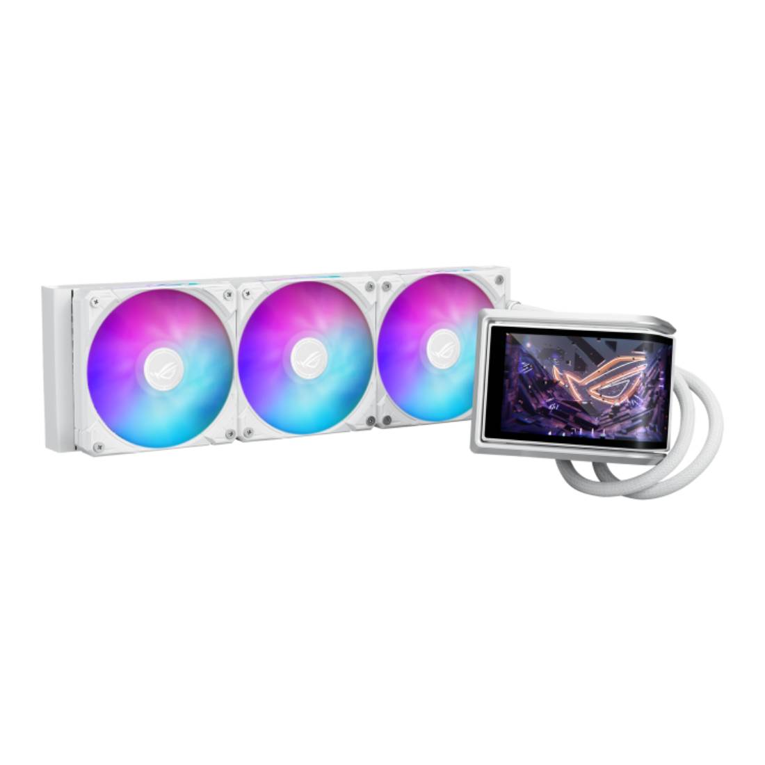 Asus ROG Ryuo IV 360 ARGB Cooler - White Edt - مبرد Asus ROG Ryuo IV 360 ARGB Cooler - White Edt - مبرد