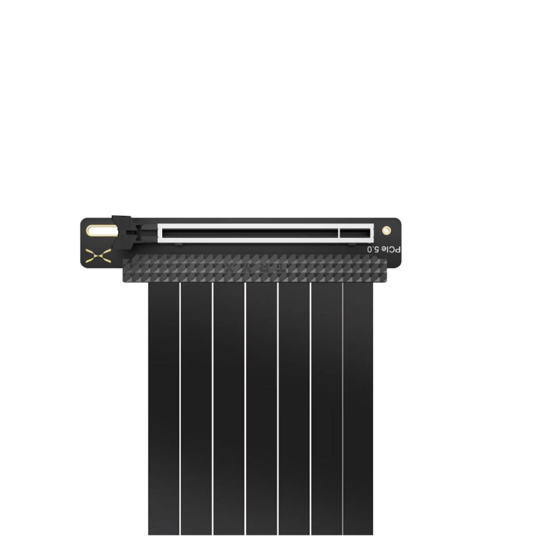 TryX String PCIE 5.0 x 16 Riser Cable 200mm - Black - كابل TryX String PCIE 5.0 x 16 Riser Cable 200mm - Black - كابل