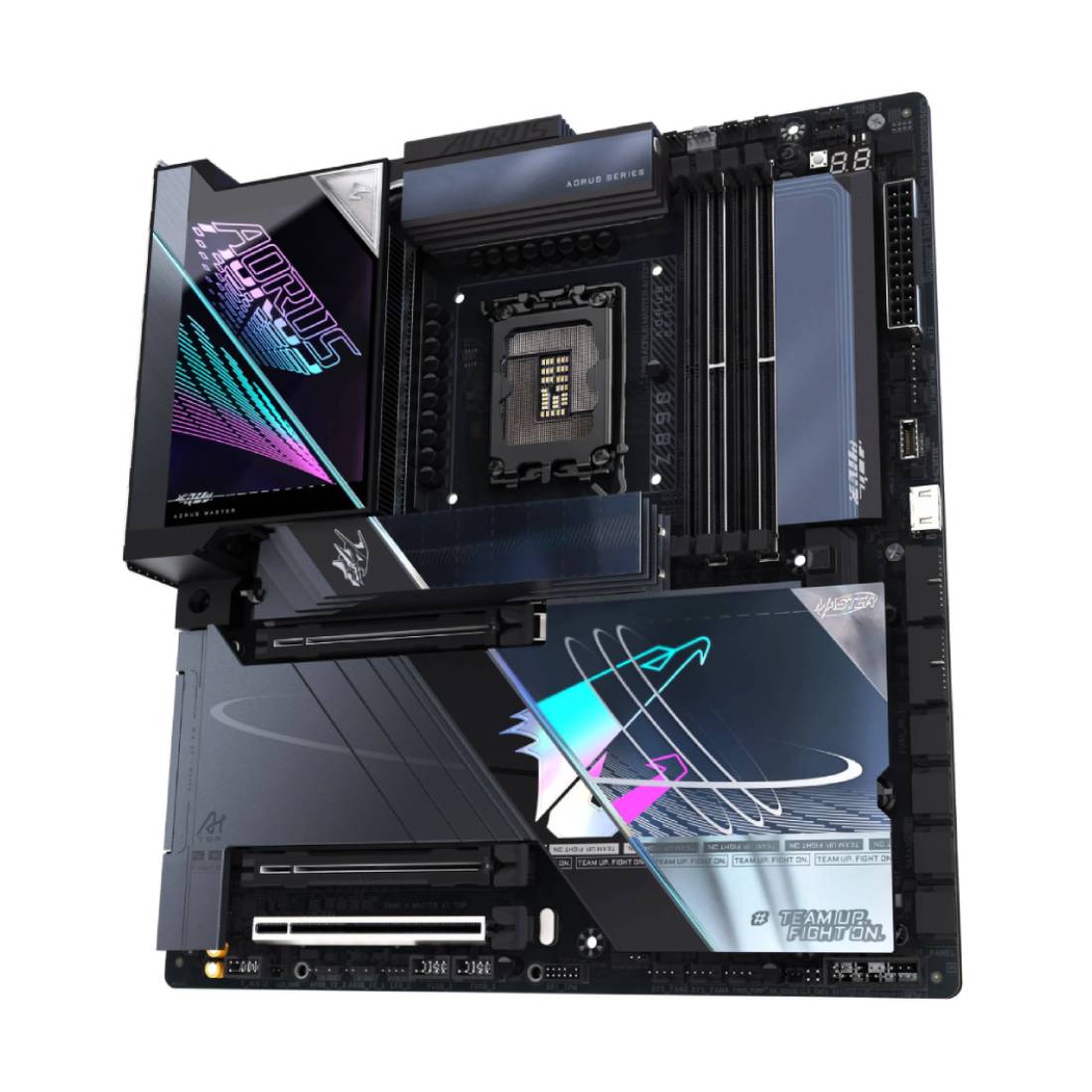 Gigabyte Z890 Aorus Master AI TOP LGA 1851 E-ATX Motherboard - لوحة الأم Gigabyte Z890 Aorus Master AI TOP LGA 1851 E-ATX Motherboard - لوحة الأم