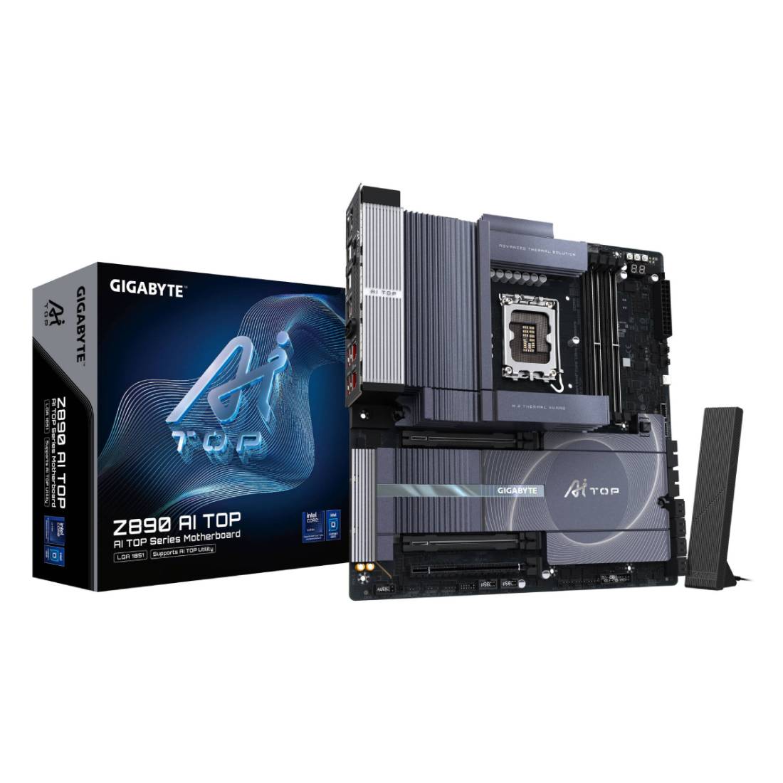 Gigabyte Z890 AI TOP LGA 1851 E-ATX Motherboard - لوحة الأم