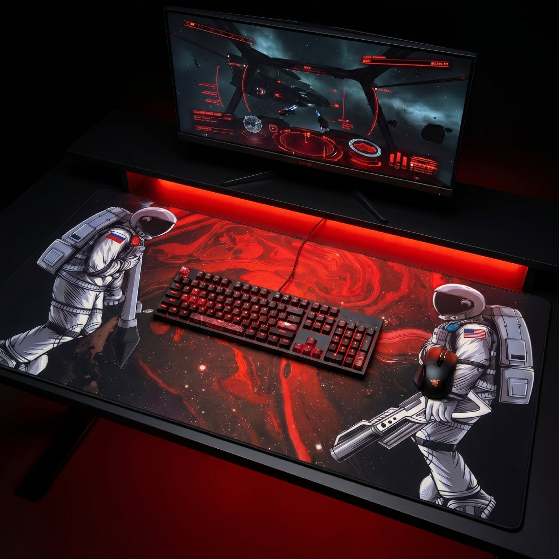 MAZE Astro WAR-R 2XL Extended Mousepad - حصيرة الفأرة MAZE Astro WAR-R 2XL Extended Mousepad - حصيرة الفأرة