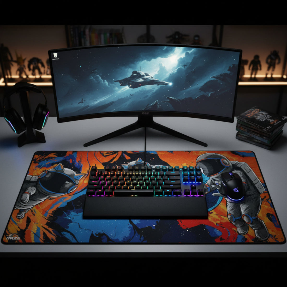 MAZE Astro PAW-OC 2XL Extended Mousepad - حصيرة الفأرة MAZE Astro PAW-OC 2XL Extended Mousepad - حصيرة الفأرة