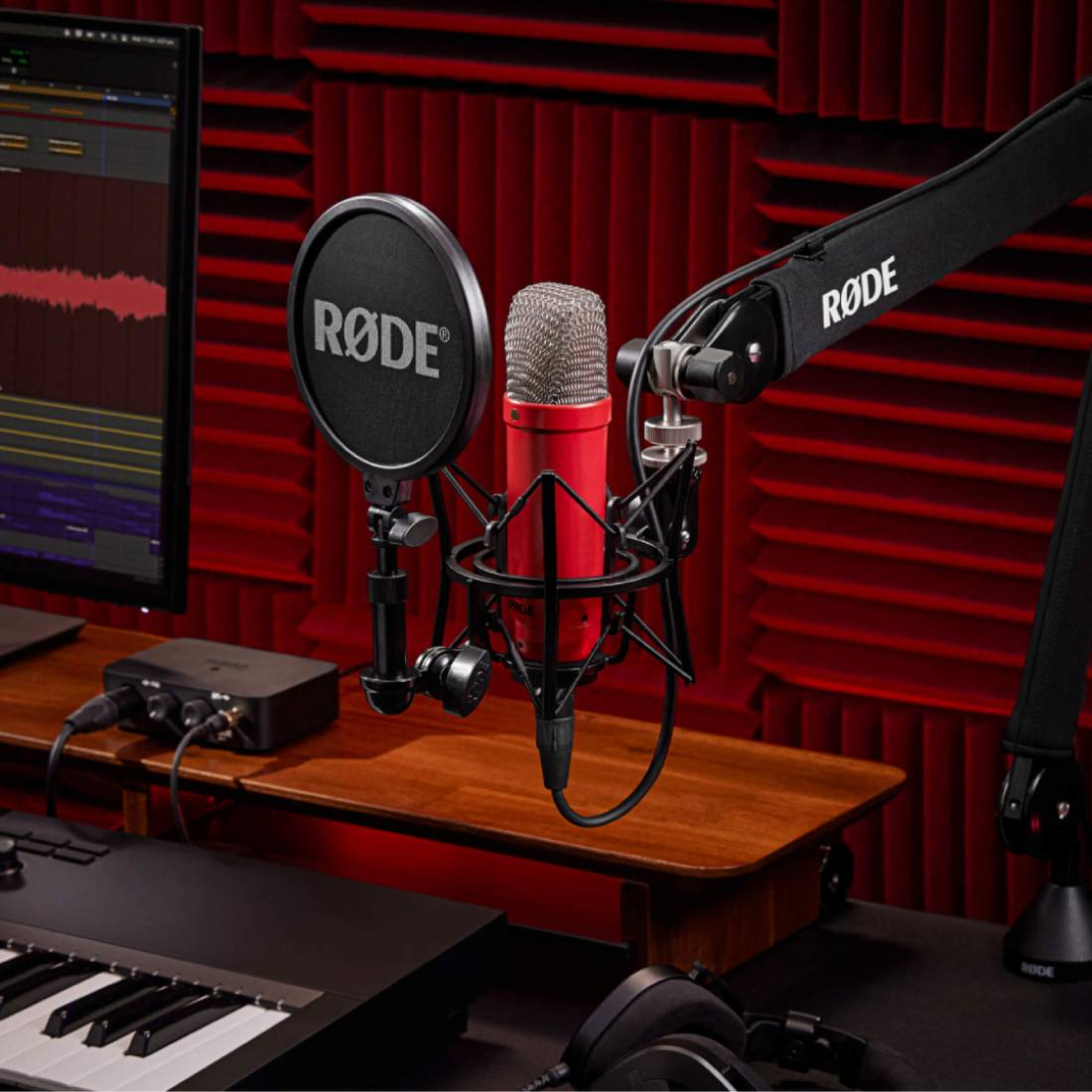 RØDE NT1 Signature - Red - ميكروفون RØDE NT1 Signature - Red - ميكروفون