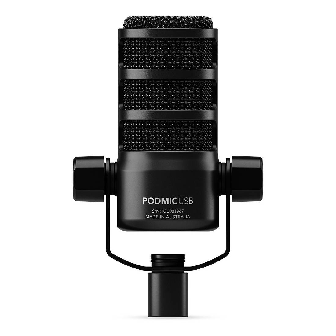 RØDE PodMic USB Versatile Dynamic Broadcast Microphone-Black- ميكروفون RØDE PodMic USB Versatile Dynamic Broadcast Microphone-Black- ميكروفون