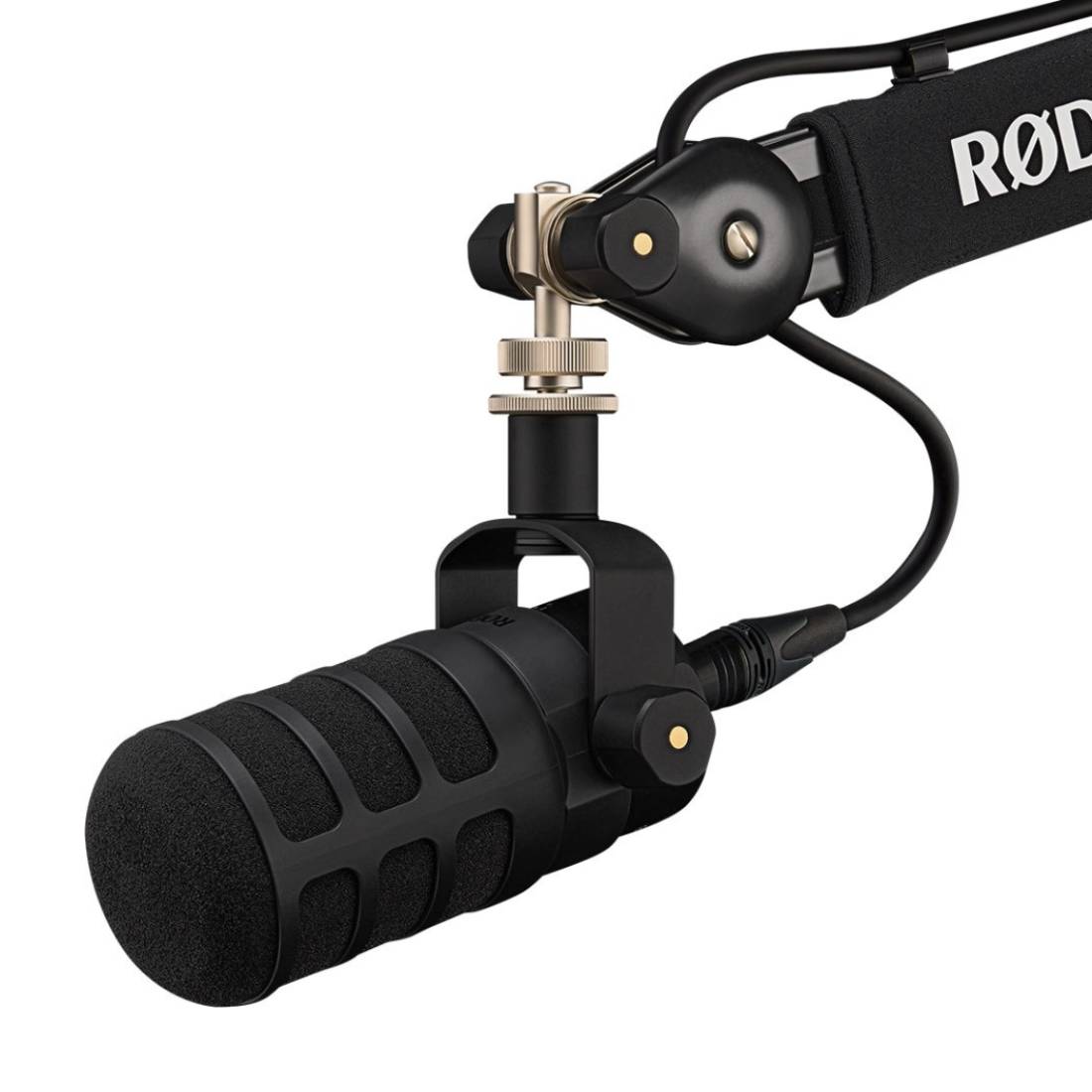 RØDE PodMic USB Versatile Dynamic Broadcast Microphone-Black