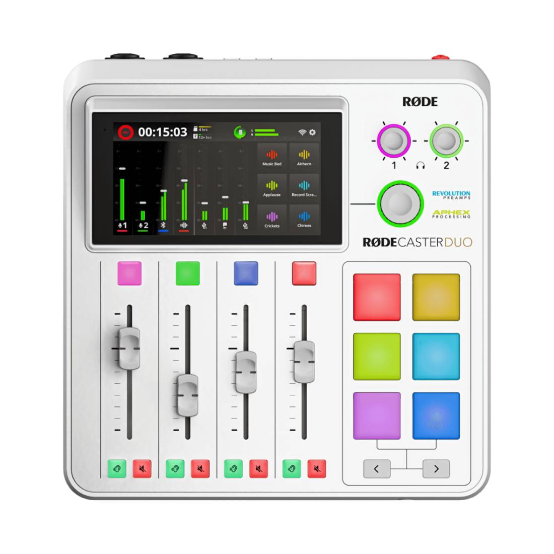 RØDE RODE Caster Duo Integrated Audio Production Studio - White - ميكسر مستعمل