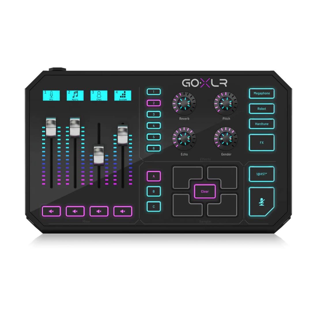 TC Helicon GoXLR Mixer - Black - ميكروفون TC Helicon GoXLR Mixer - Black - ميكروفون