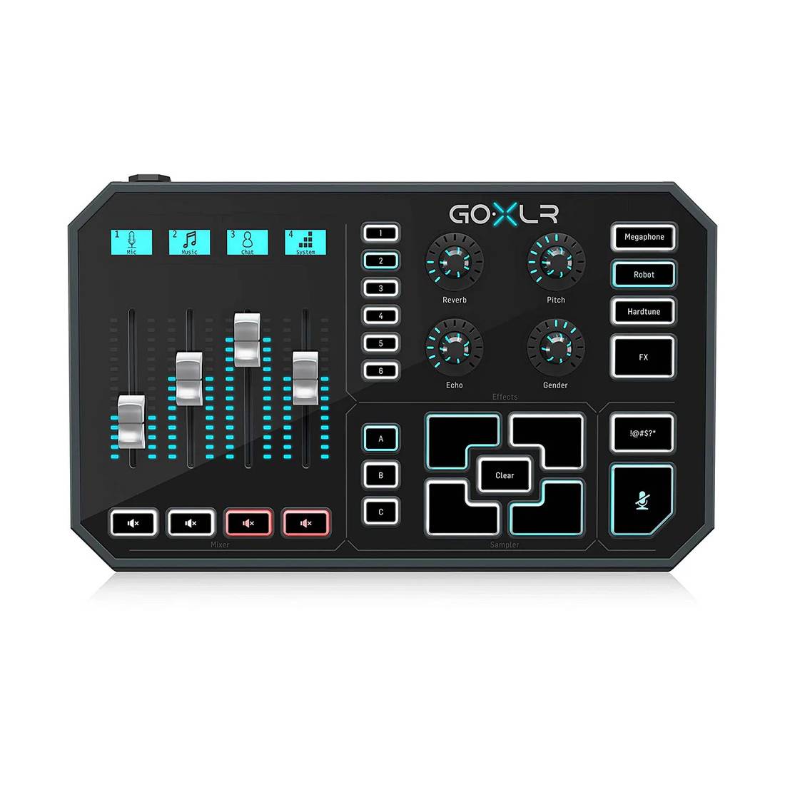 TC Helicon GoXLR Mixer - Black - ميكروفون TC Helicon GoXLR Mixer - Black - ميكروفون