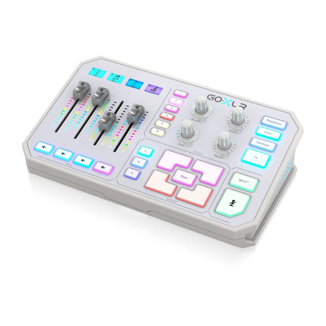 TC Helicon GO XLR Mixer - White - ميكروفون TC Helicon GO XLR Mixer - White - ميكروفون