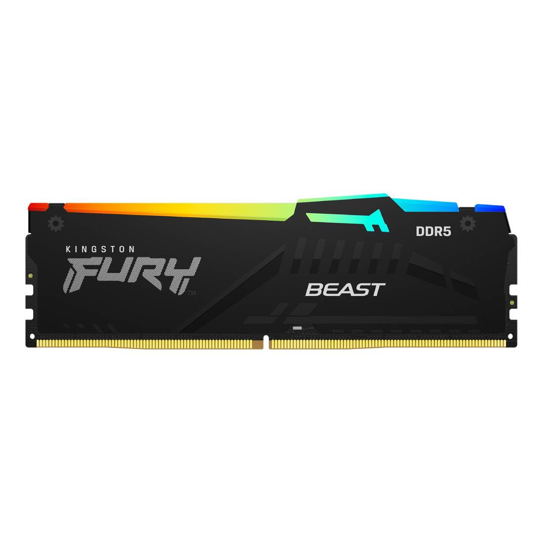 Kingston FURY Beast RGB 32GB (2x16GB) 6000MT/s CL30 DDR5 RAM - ذاكرة عشوائية Kingston FURY Beast RGB 32GB (2x16GB) 6000MT/s CL30 DDR5 RAM - ذاكرة عشوائية