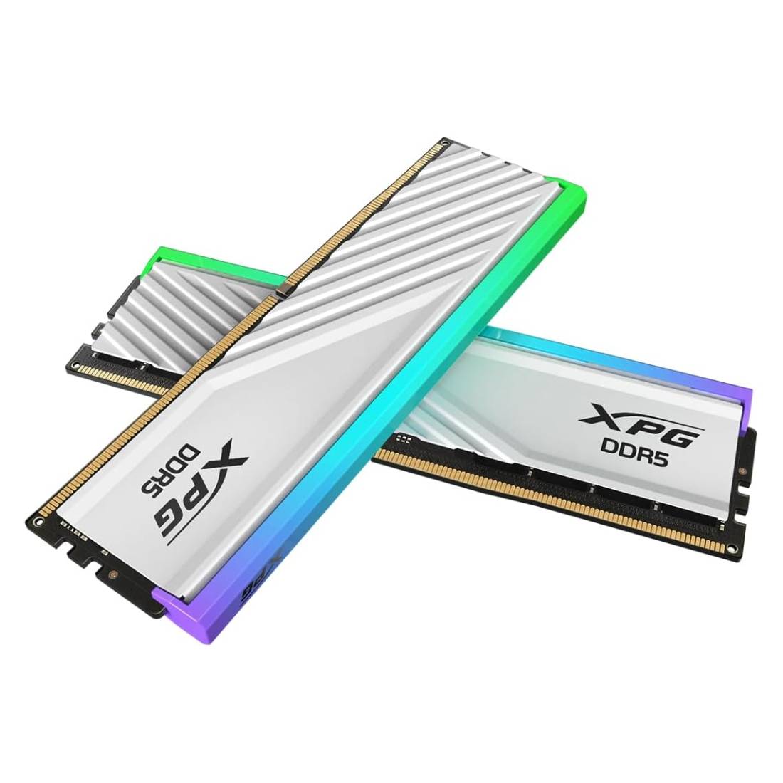 Adata XPG Lancer Blade 32GB (2x 16GB) DDR5 6000MHz CL30 RGB RAM - الذاكرة العشوائية Adata XPG Lancer Blade 32GB (2x 16GB) DDR5 6000MHz CL30 RGB RAM - الذاكرة العشوائية