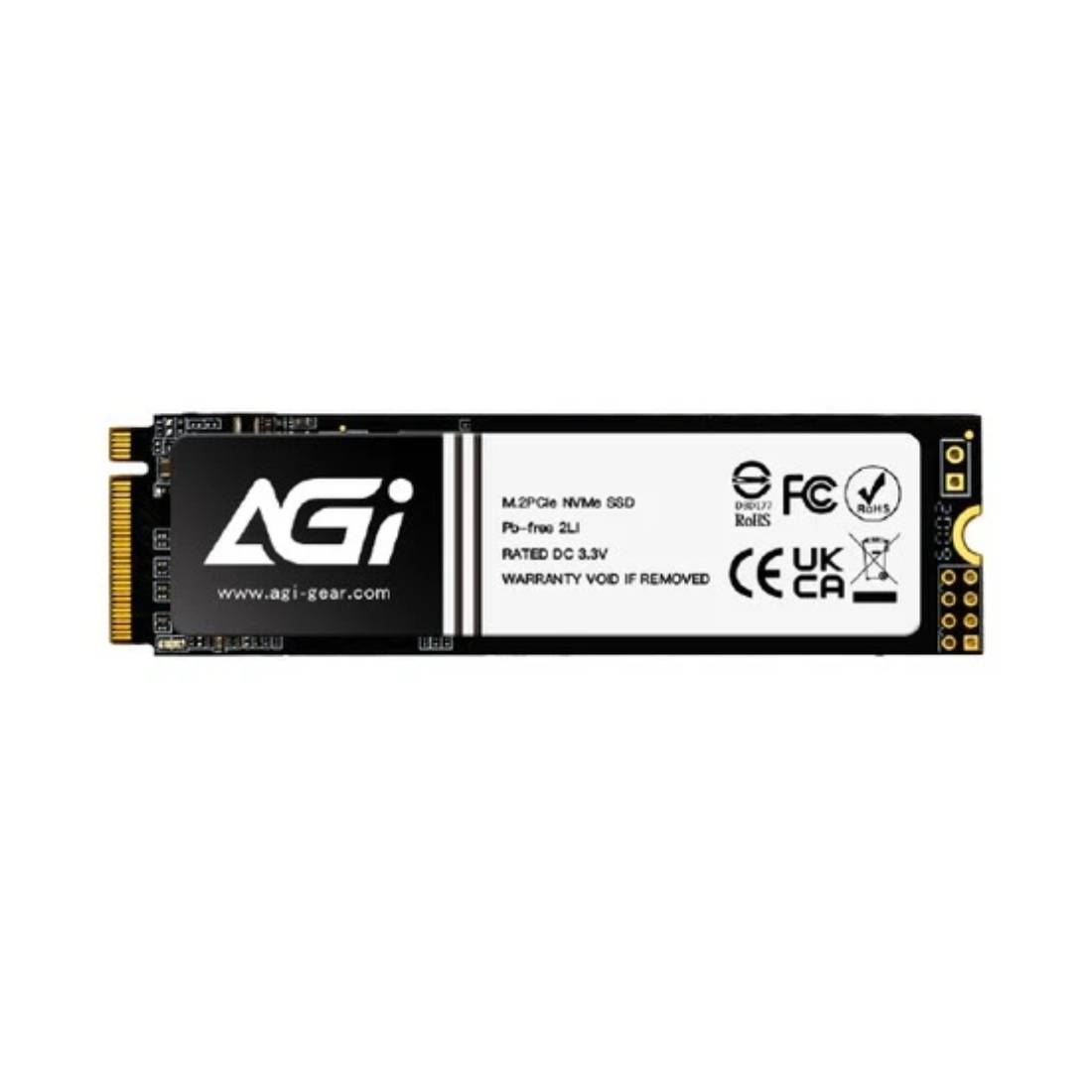 AGI AI828 1TB PCIe Gen4 NVMe M.2 Internal SSD - مساحة تخزين AGI AI828 1TB PCIe Gen4 NVMe M.2 Internal SSD - مساحة تخزين