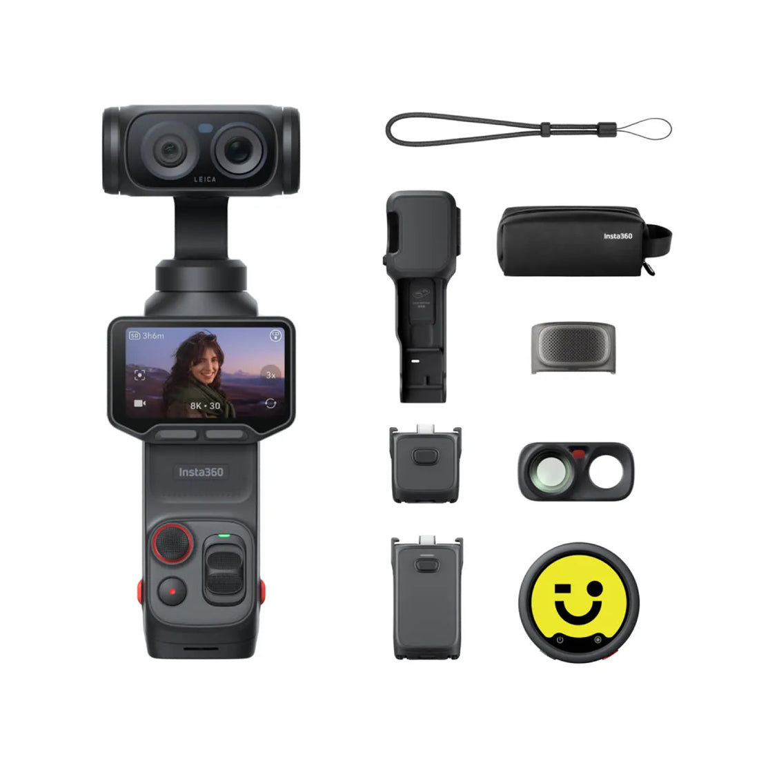 Insta360 Luna Ultra Creator Bundle Cosmic Black - كاميرا Insta360 Luna Ultra Creator Bundle Cosmic Black - كاميرا