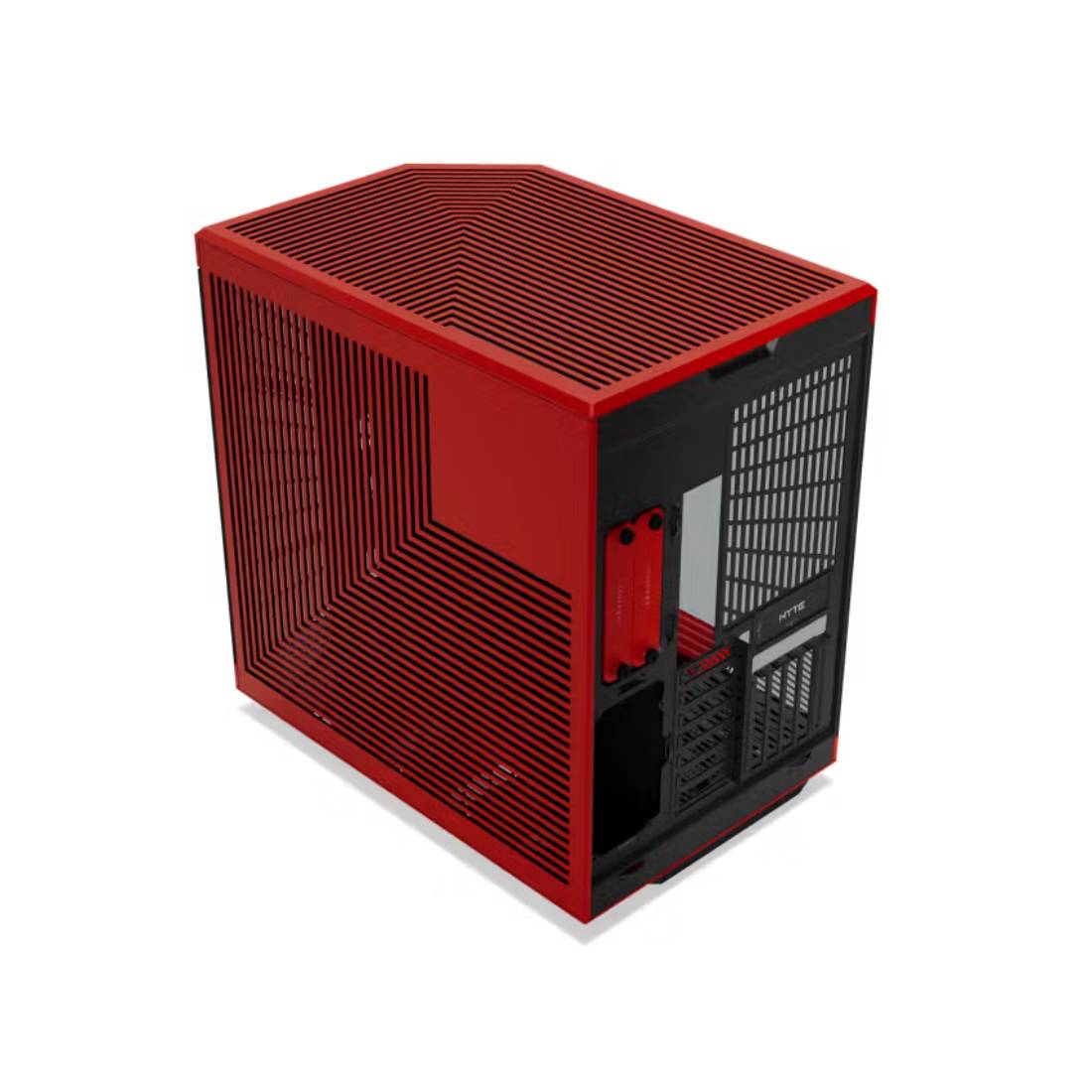 Hyte Y70 Touch Infinite Dual Chamber Mid-Tower ATX Case - Black Cherry - صندوق Hyte Y70 Touch Infinite Dual Chamber Mid-Tower ATX Case - Black Cherry - صندوق