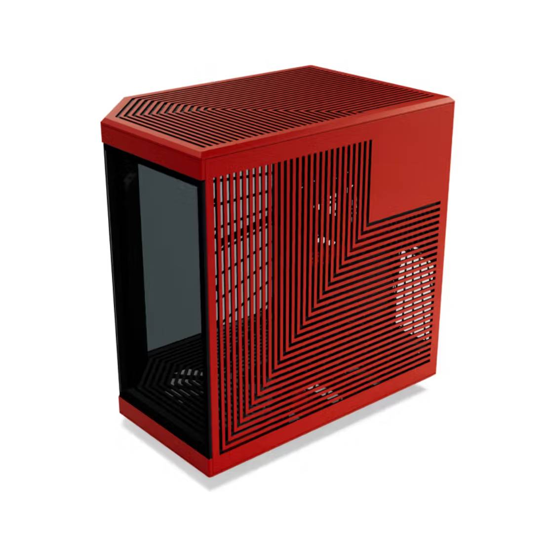Hyte Y70 Touch Infinite Dual Chamber Mid-Tower ATX Case - Black Cherry - صندوق Hyte Y70 Touch Infinite Dual Chamber Mid-Tower ATX Case - Black Cherry - صندوق