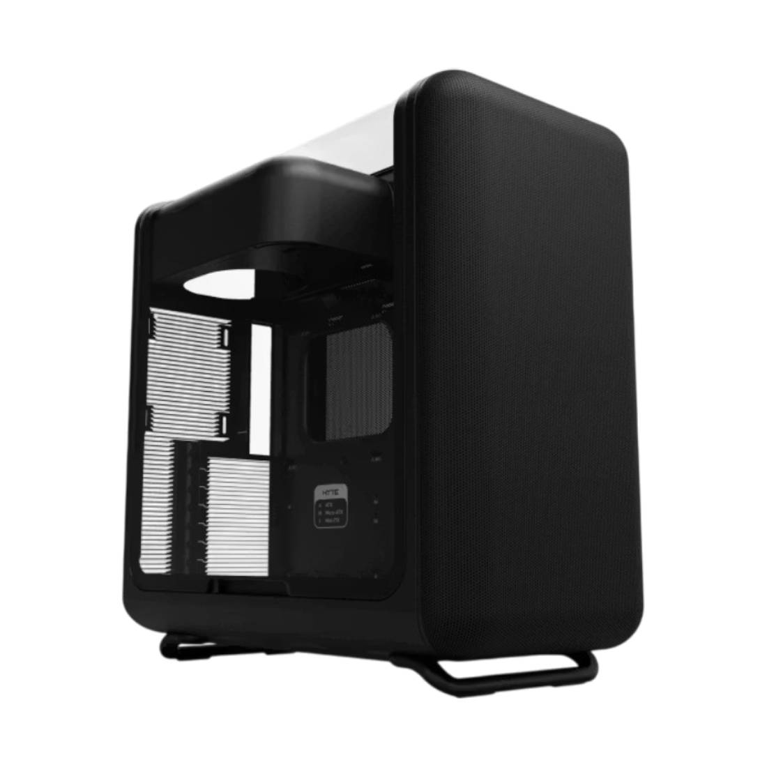 Hyte X50 TG Side Panel ATX Mid-Tower Case - Pitch Black - صندوق Hyte X50 TG Side Panel ATX Mid-Tower Case - Pitch Black - صندوق