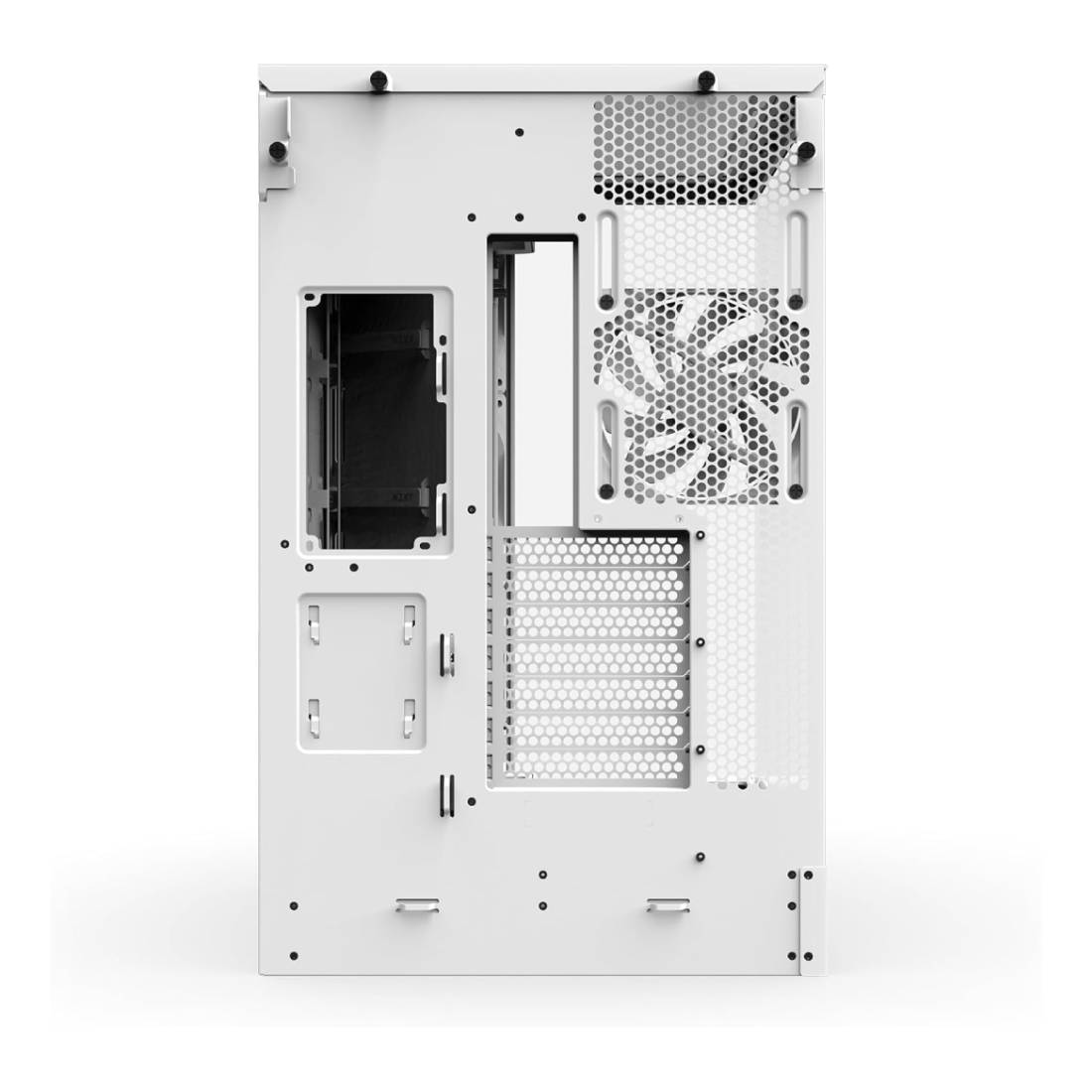 NZXT H9 (2025) Flow ATX Mid Tower Case - White - صندوق NZXT H9 (2025) Flow ATX Mid Tower Case - White - صندوق