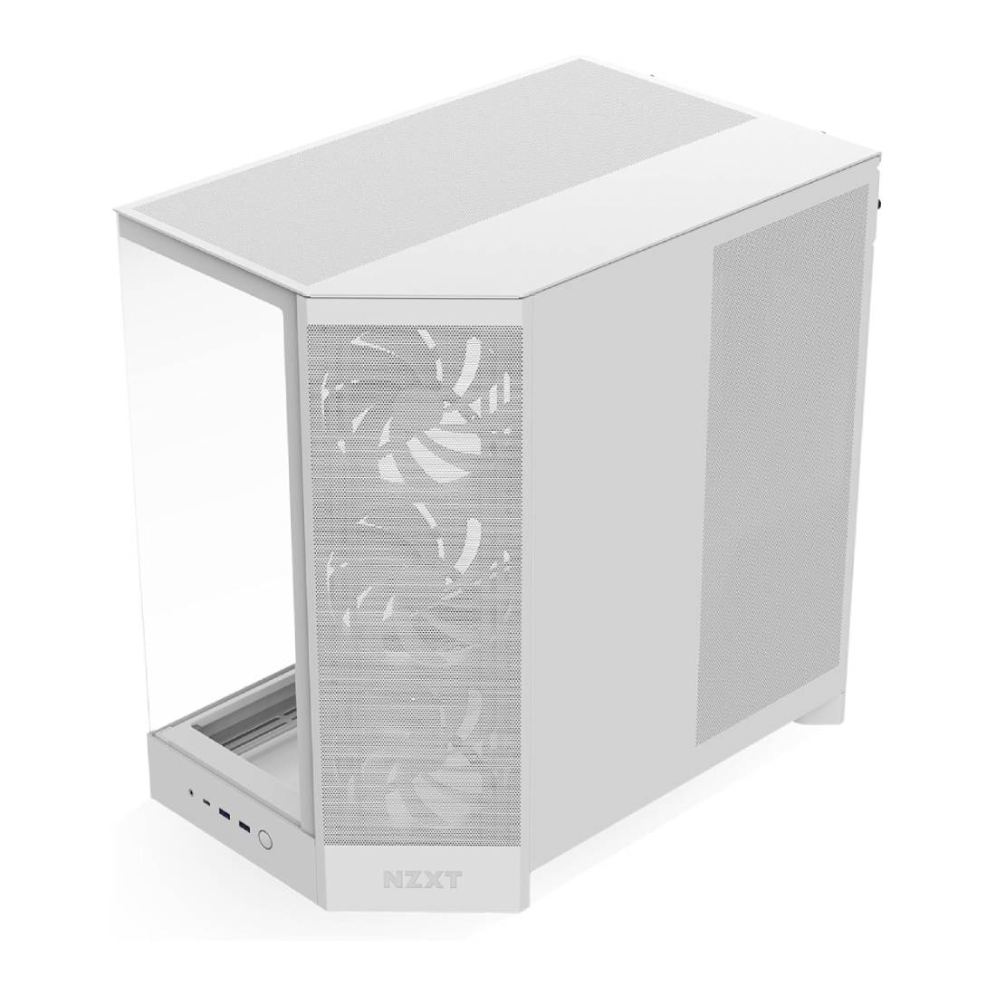 NZXT H9 (2025) Flow ATX Mid Tower Case - White - صندوق NZXT H9 (2025) Flow ATX Mid Tower Case - White - صندوق