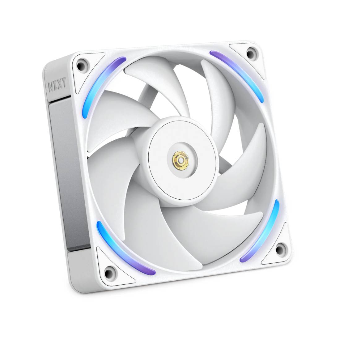 NZXT F120X RGB 120mm PWM Fan- White - مروحة تبريد