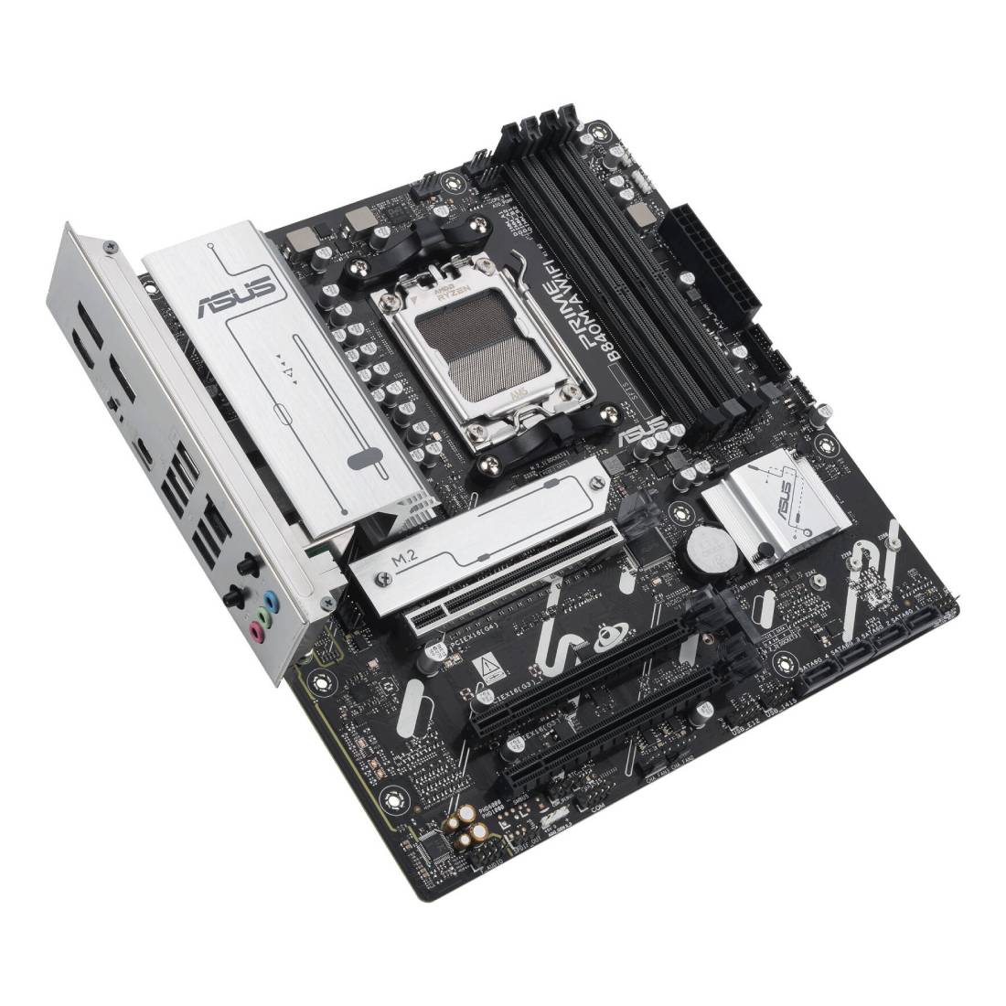 Asus Prime B840M-A WiFi AM5 Micro-ATX Motherboard - اللوحة الأم Asus Prime B840M-A WiFi AM5 Micro-ATX Motherboard - اللوحة الأم