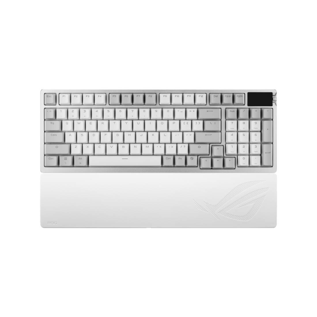 Asus ROG Azoth 96 HE HFXV2 Magnetic Switch Keyboard - White - لوحة مفاتيح Asus ROG Azoth 96 HE HFXV2 Magnetic Switch Keyboard - White - لوحة مفاتيح
