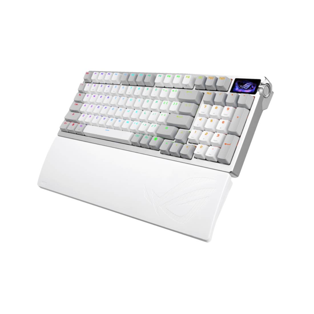 Asus ROG Azoth 96 HE HFXV2 Magnetic Switch Keyboard - White - لوحة مفاتيح Asus ROG Azoth 96 HE HFXV2 Magnetic Switch Keyboard - White - لوحة مفاتيح