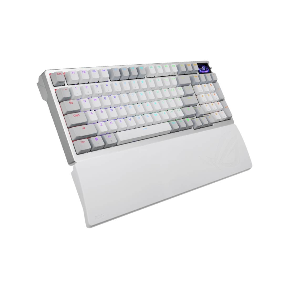 Asus ROG Azoth 96 HE HFXV2 Magnetic Switch Keyboard - White - لوحة مفاتيح Asus ROG Azoth 96 HE HFXV2 Magnetic Switch Keyboard - White - لوحة مفاتيح