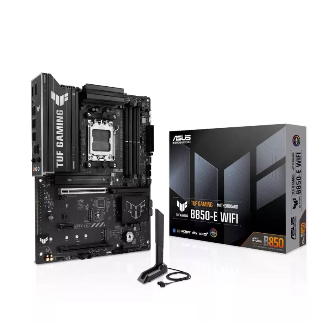 Asus TUF Gaming B850-E Wifi ATX Motherboard - Black - اللوحة الأم Asus TUF Gaming B850-E Wifi ATX Motherboard - Black - اللوحة الأم