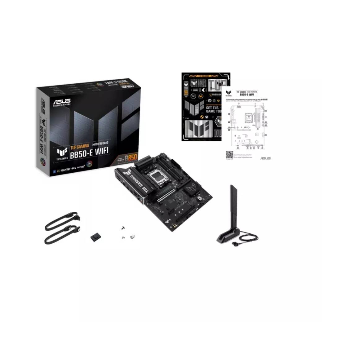 Asus TUF Gaming B850-E Wifi ATX Motherboard - Black - اللوحة الأم Asus TUF Gaming B850-E Wifi ATX Motherboard - Black - اللوحة الأم